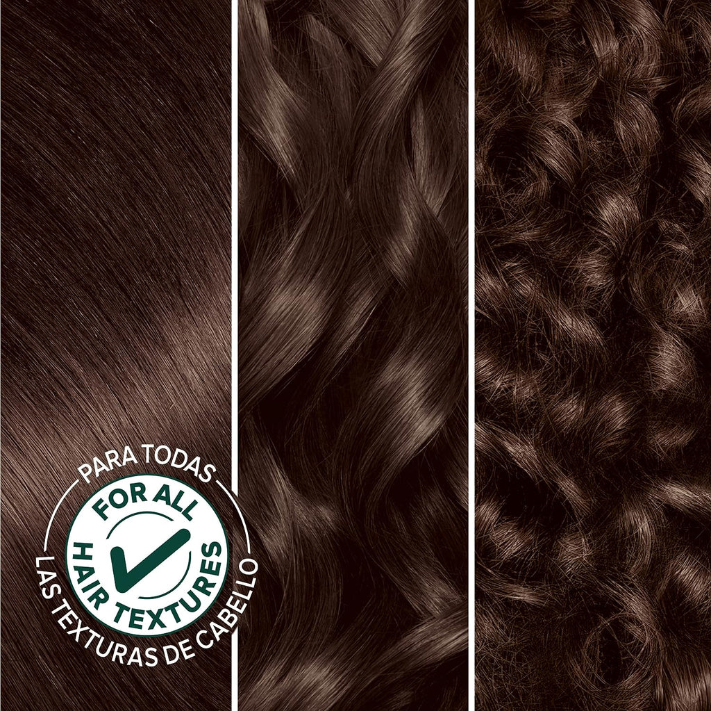 Garnier Hair Color Nutrisse Nourishing Creme, 40 Dark Brown (Dark Chocolate) Permanent Hair Dye, 1 Count (Packaging May Vary)