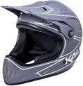 Kali Protectives Alpine Full-Face Bike Helmet Rage Matte Grey/Silver, XS