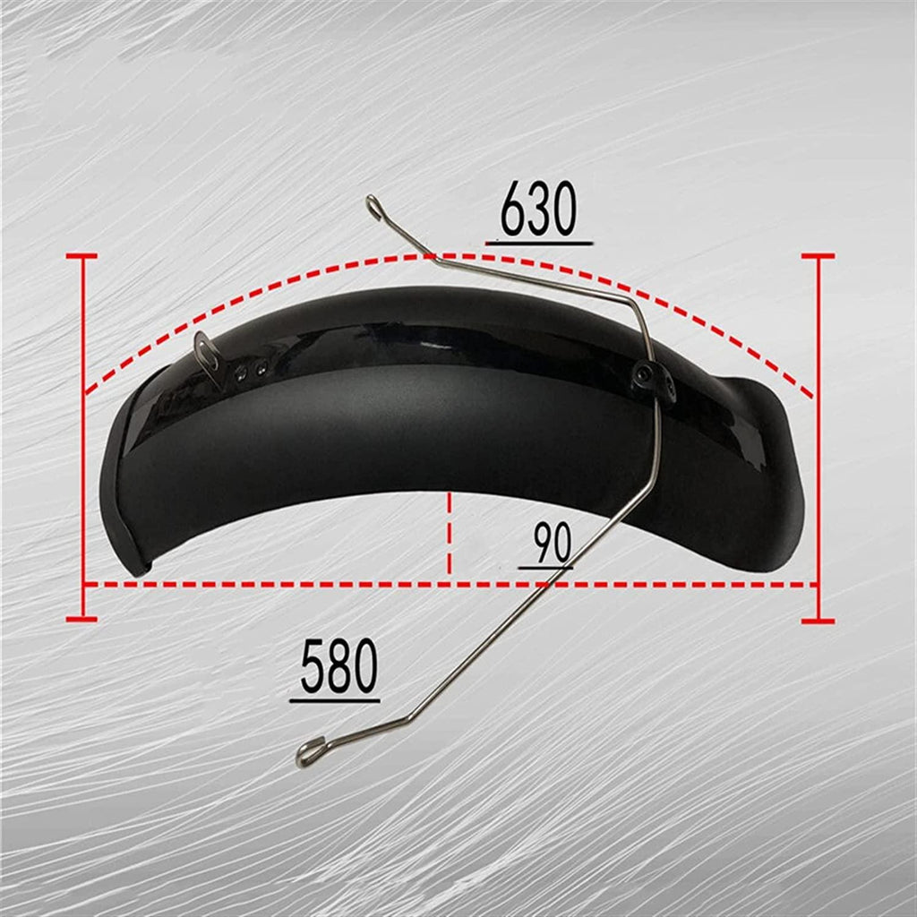 Bike Fenders Snow Bike Fender Set 26" All- Inclusive Fat Tire Bicycle Dedicated 4. 0 Wide Bike Mudguard with Accessories Front Rear Bike Mudguard Bicycle Mudguard