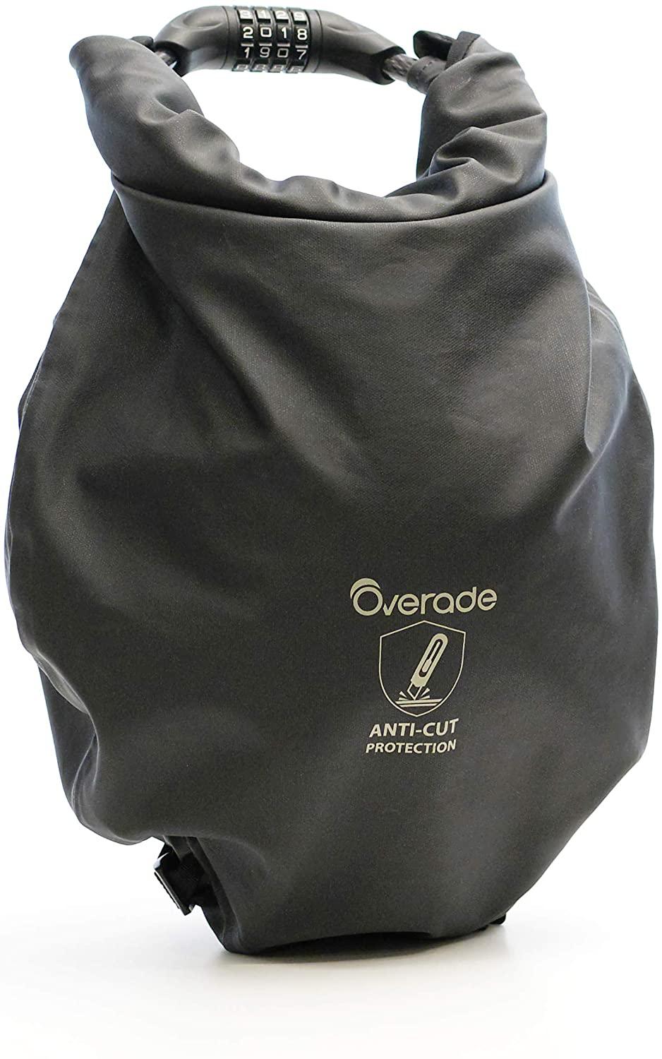 Secure bike bag - Waterprof, anti-cut material, 12 mm cable lock, 4 digit lock