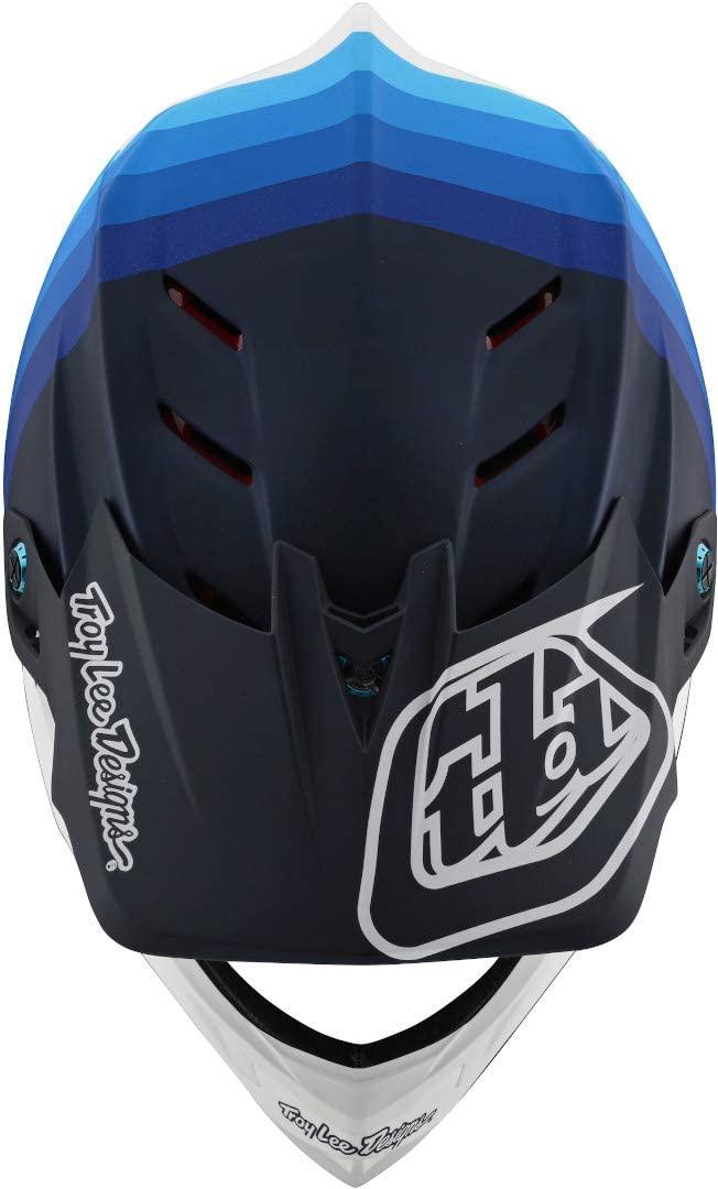 Troy Lee Designs D4 Carbon Helmet Mirage Navy/White, XS