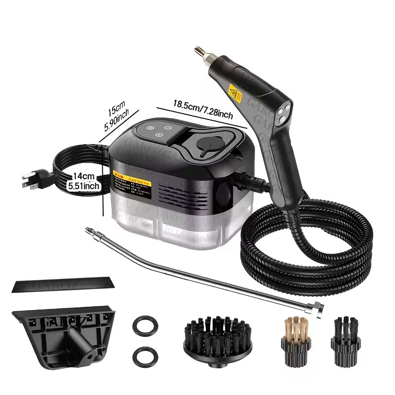 High Pressure Steam Cleaner, Household Steam Cleaner Handheld, Suitable For Kitchen Fume, Sofa, Small Air Conditioning, Washing Machine, 35pcs Accessory Set (without Steam Cleaner)