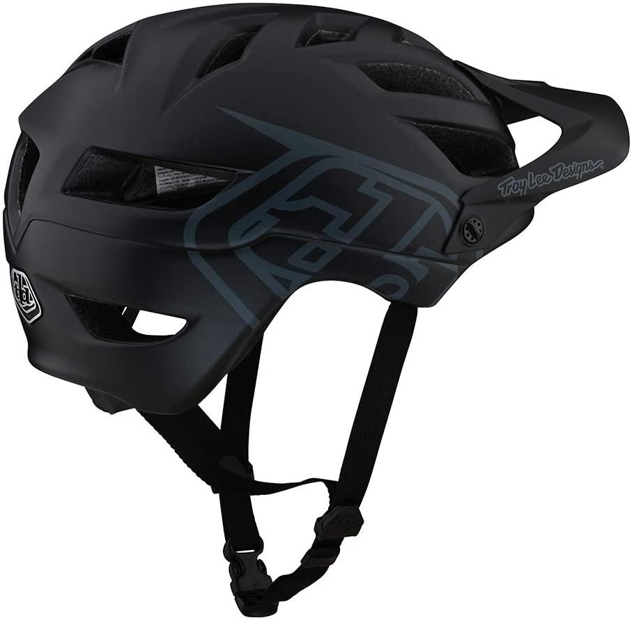 Troy Lee Designs Adult | All Mountain | Mountain Bike Half Shell A1 Helmet Drone (Black, XS)