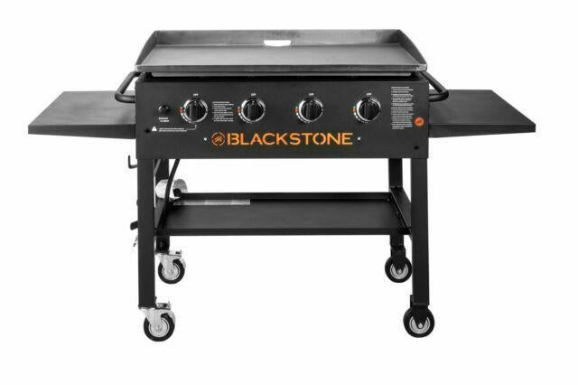 Gas Griddle Grill  Propane 36 In CooStation 4 Burner Backyard NEW