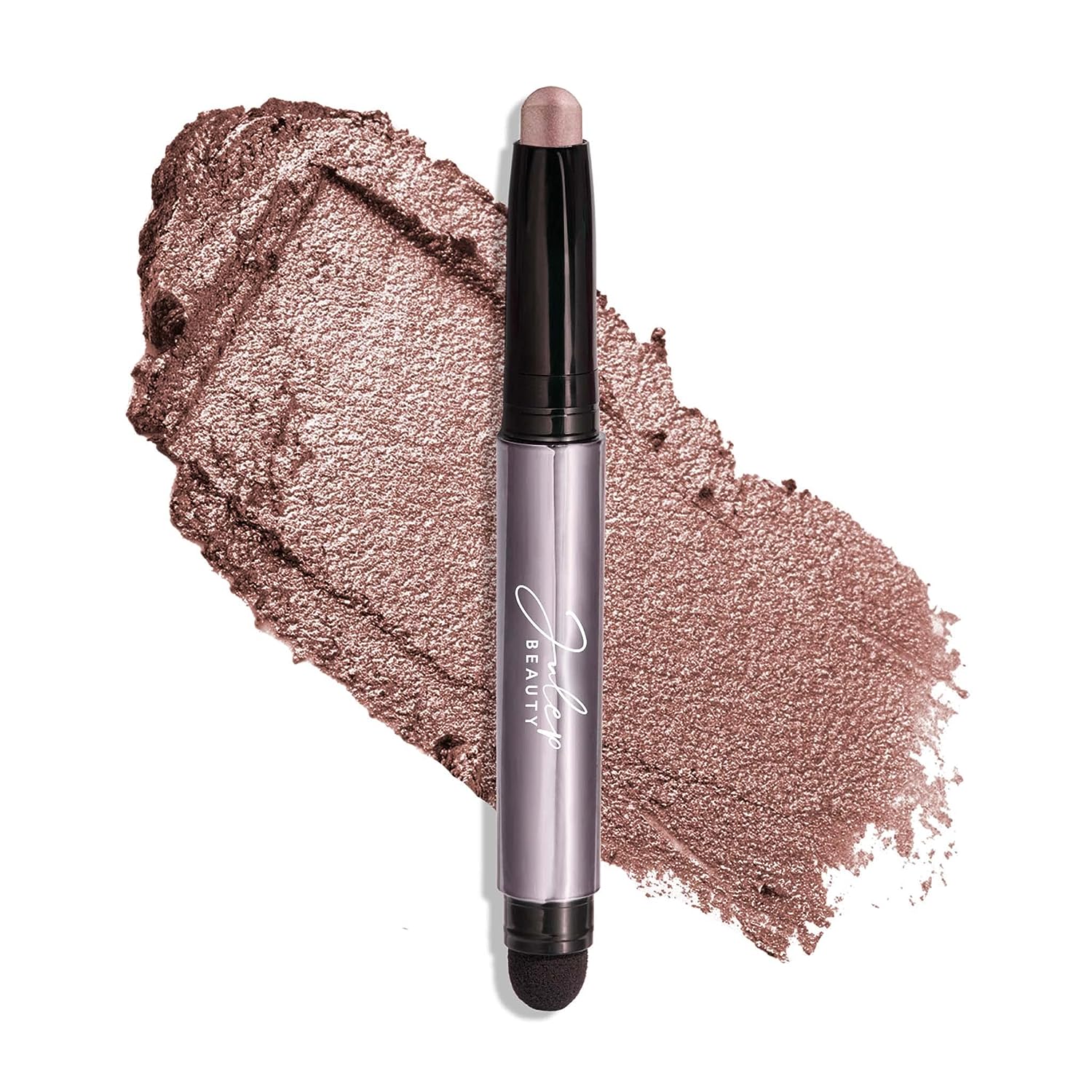 Julep Eyeshadow 101 Crème to Powder Waterproof Eyeshadow Stick, Mink Mauve Metallic