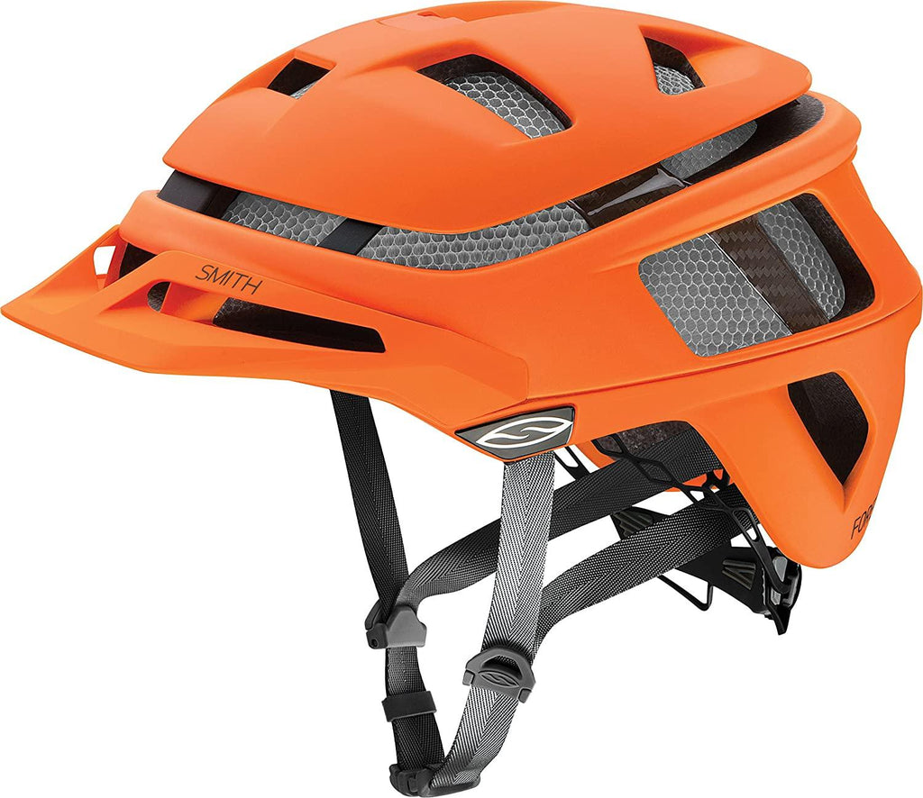 Smith Optics Forefront All Mountain Bike Helmet - Neon Orange Small