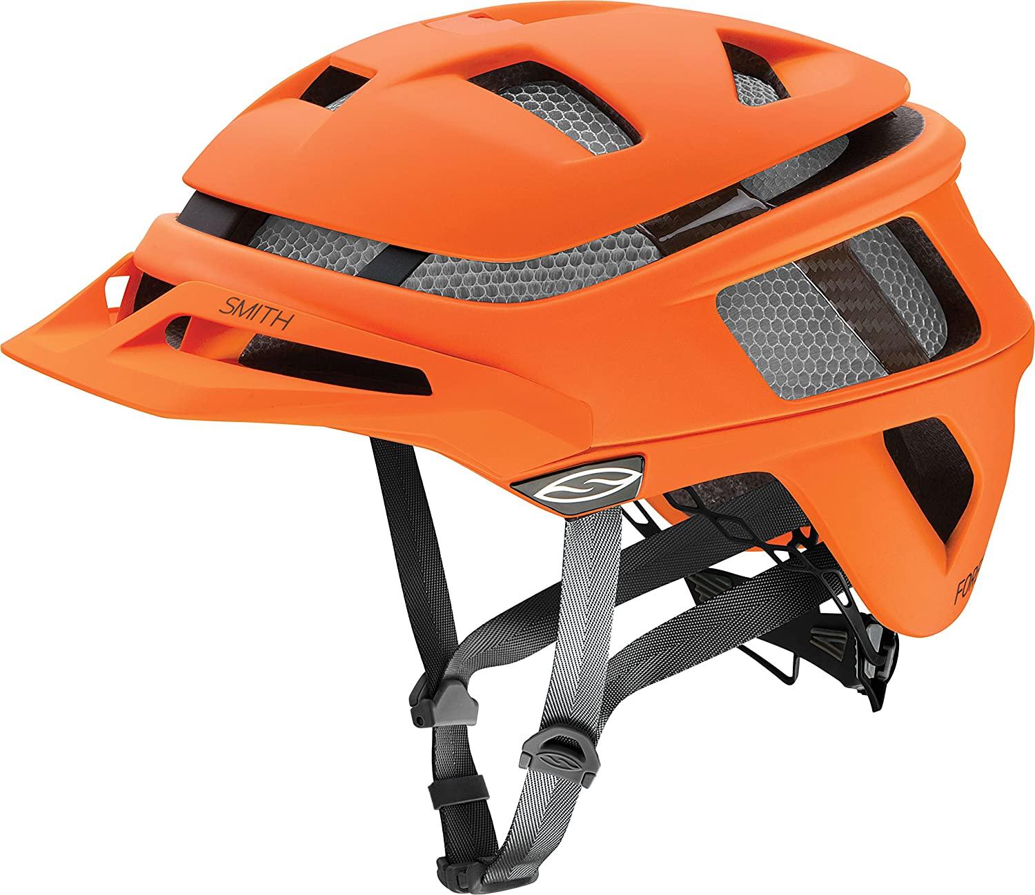 Smith Optics Forefront All Mountain Bike Helmet - Neon Orange Small