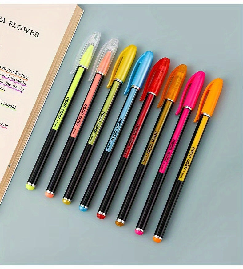 8/24/36/48/60/100pcsGelmushta Gel Pens Unique Colors (No Duplicates) Set For Adult Coloring Books Drawing With Case