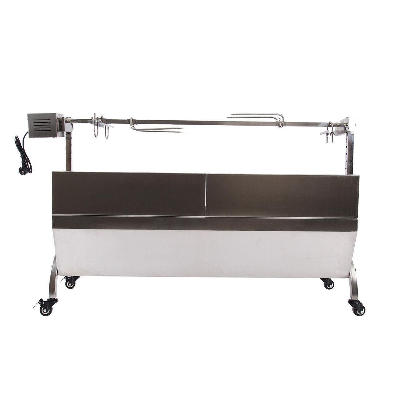 Lar Steel Roaster Rotisserie BBQ CooPig Lamb Chicken BBQ Party