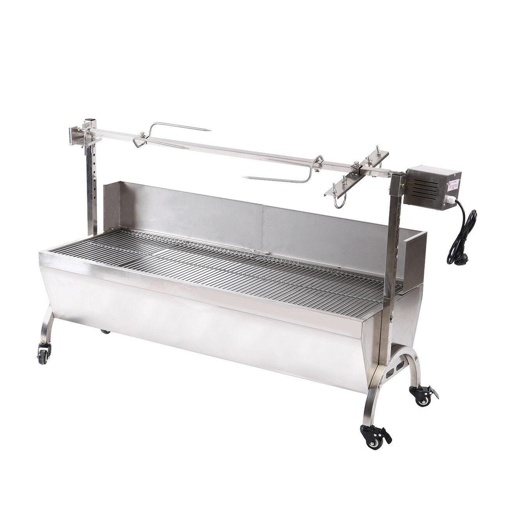 Lar Steel Roaster Rotisserie BBQ CooPig Lamb Chicken BBQ Party