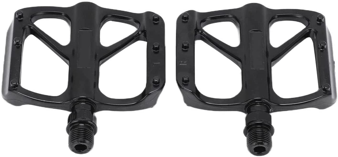 HAO BLAI Mountain Bike Pedals, Aluminum Alloy Bicycle Pedals,Road/MTB Bike Pedals Sets Double DU Bike Accessories for Road Bikes