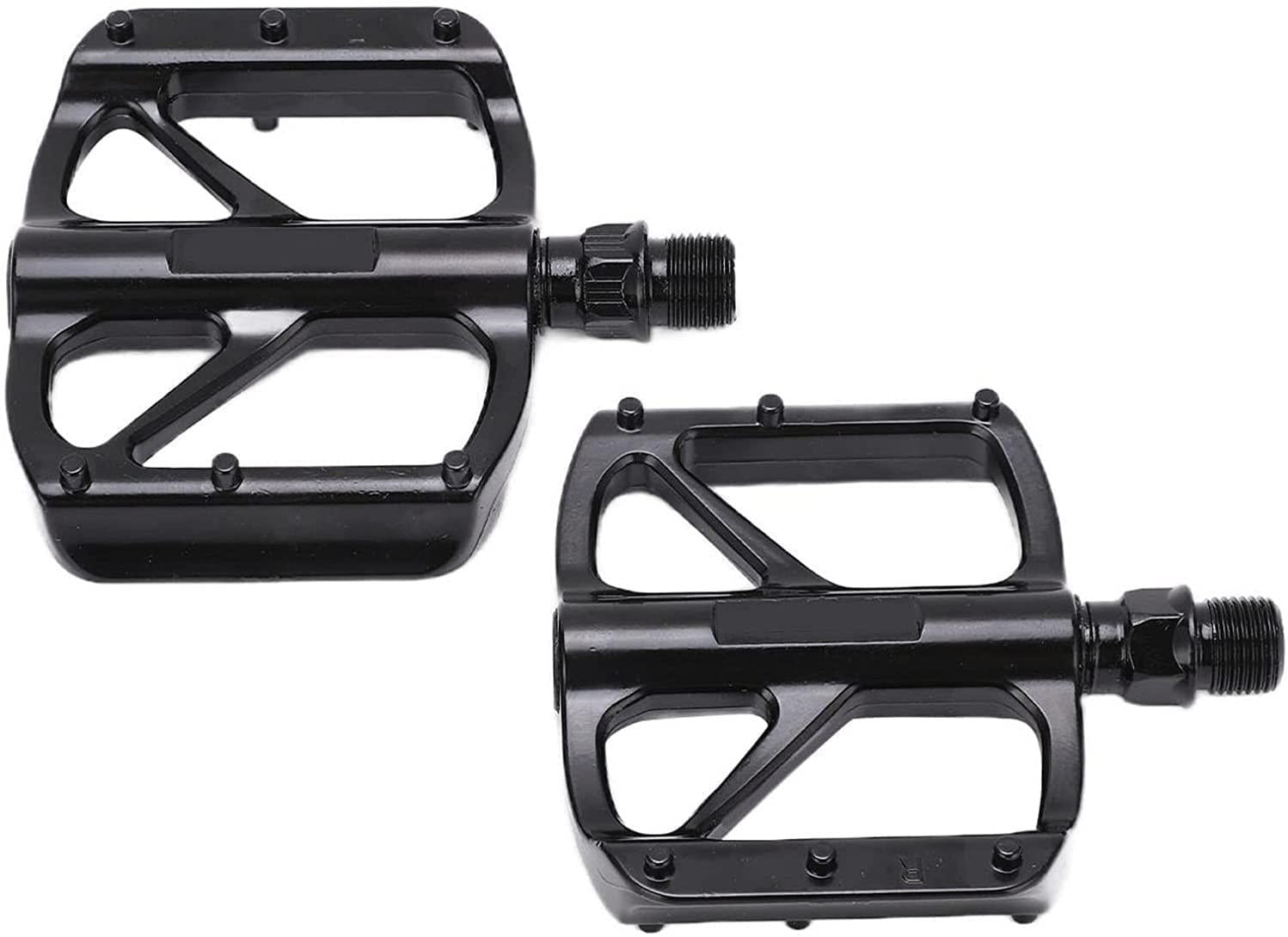 HAO BLAI Mountain Bike Pedals, Aluminum Alloy Bicycle Pedals,Road/MTB Bike Pedals Sets Double DU Bike Accessories for Road Bikes