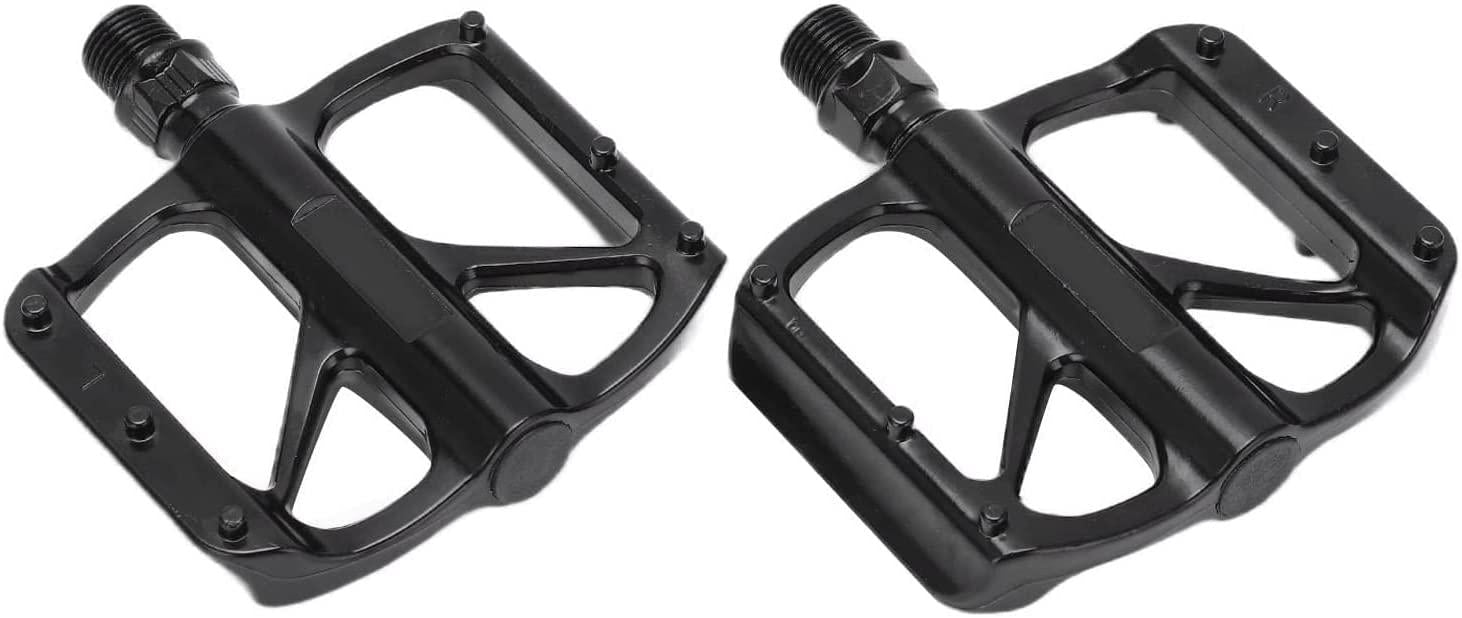 HAO BLAI Mountain Bike Pedals, Aluminum Alloy Bicycle Pedals,Road/MTB Bike Pedals Sets Double DU Bike Accessories for Road Bikes