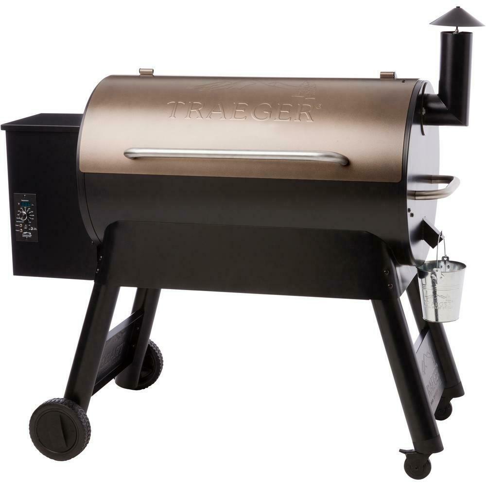TraePellet Grill Digital Pro Controller Dual Meat Probe Hopper Clean-Out