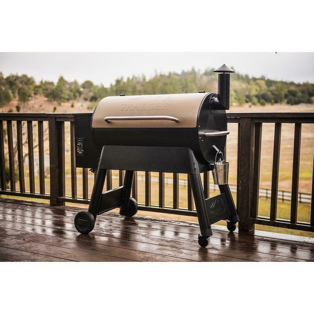 TraePellet Grill Digital Pro Controller Dual Meat Probe Hopper Clean-Out