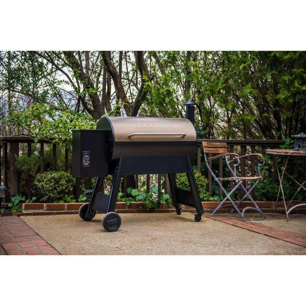 TraePellet Grill Digital Pro Controller Dual Meat Probe Hopper Clean-Out