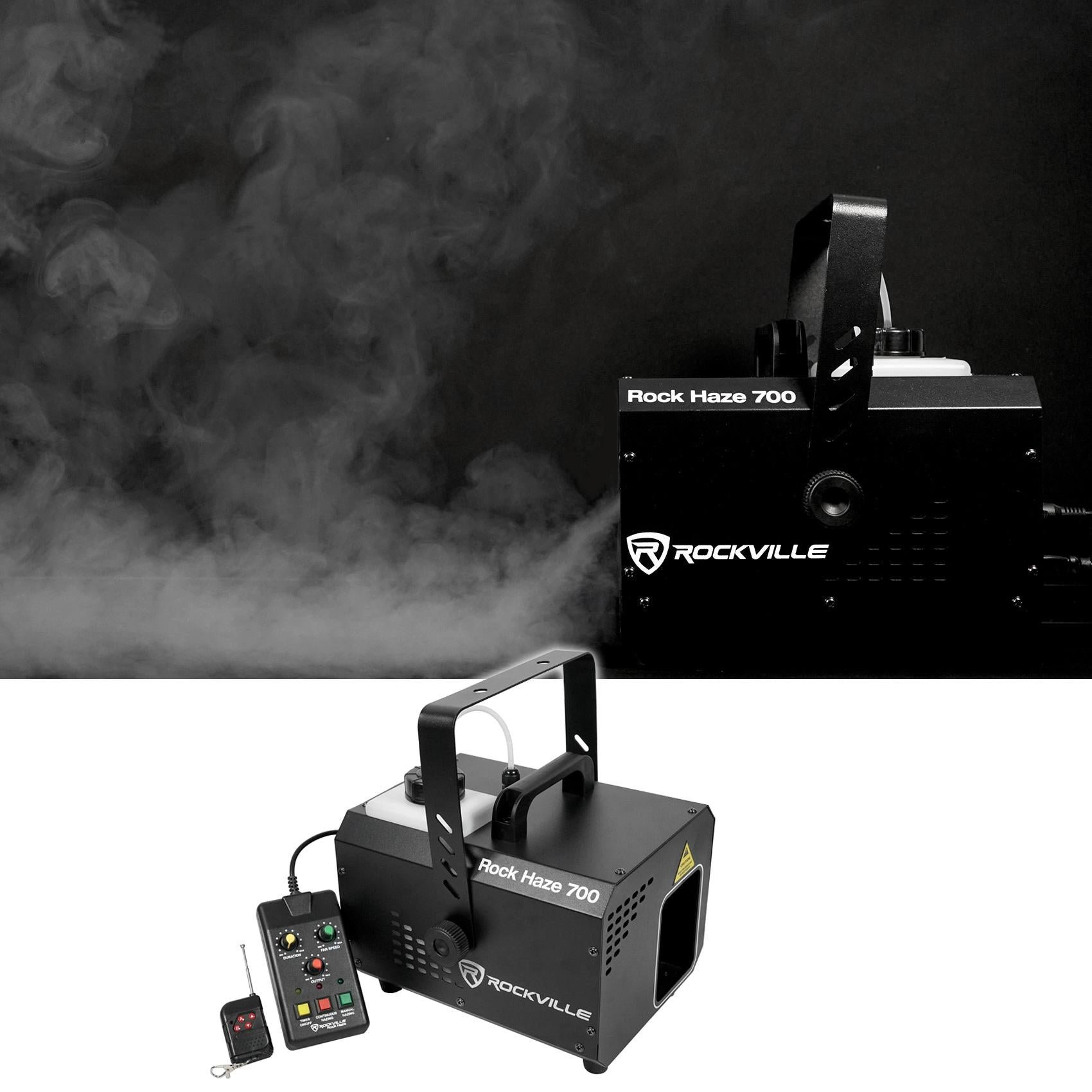 American DJ Fog Fury Jett 700W Vertical Fog Machine w/12 LED's+700 CFM Hazer