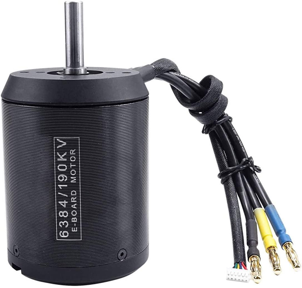 BARMI 6384 190KV 4000W BLDC Brushless Belt Motor for Electric Skateboard Mountain Bike,Perfect Bike Accessories
