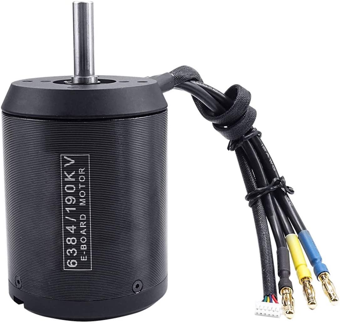 BARMI 6384 190KV 4000W BLDC Brushless Belt Motor for Electric Skateboard Mountain Bike,Perfect Bike Accessories