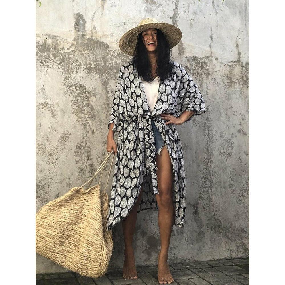 kimono cover up long cardigan