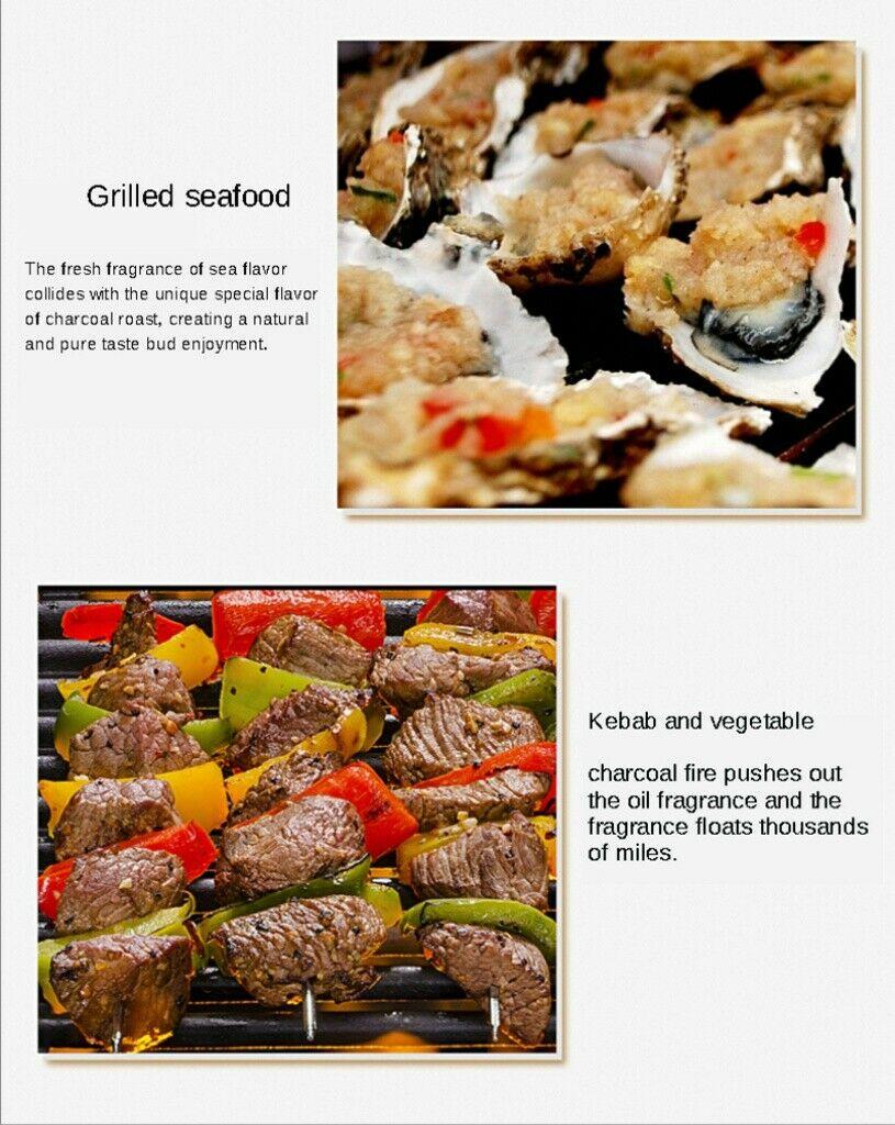 Portable Barbecue Grill Charcoal grill Camping Outdoor Home Kitchen CooKit