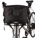 Two Wheel Gear - 4 in 1 Dayliner Box Bag - Water Resistant Bike Bag for Handlebars, Rear Trunk, Front Rack or Carried as Roll Top Messenger