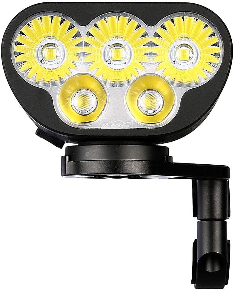 Magicshine Enduro MTB Bike Lights Set, MJ-900 Helmet Light and Monteer 6500 Handlebar Light, Powerful Mountain Biking Light kit with Helmet Strap Enduro Trail Offroad