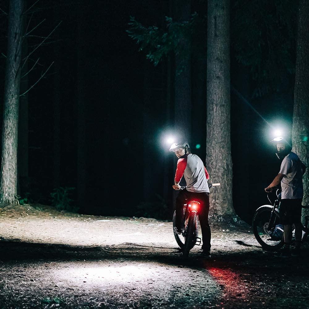Magicshine Enduro MTB Bike Lights Set, MJ-900 Helmet Light and Monteer 6500 Handlebar Light, Powerful Mountain Biking Light kit with Helmet Strap Enduro Trail Offroad