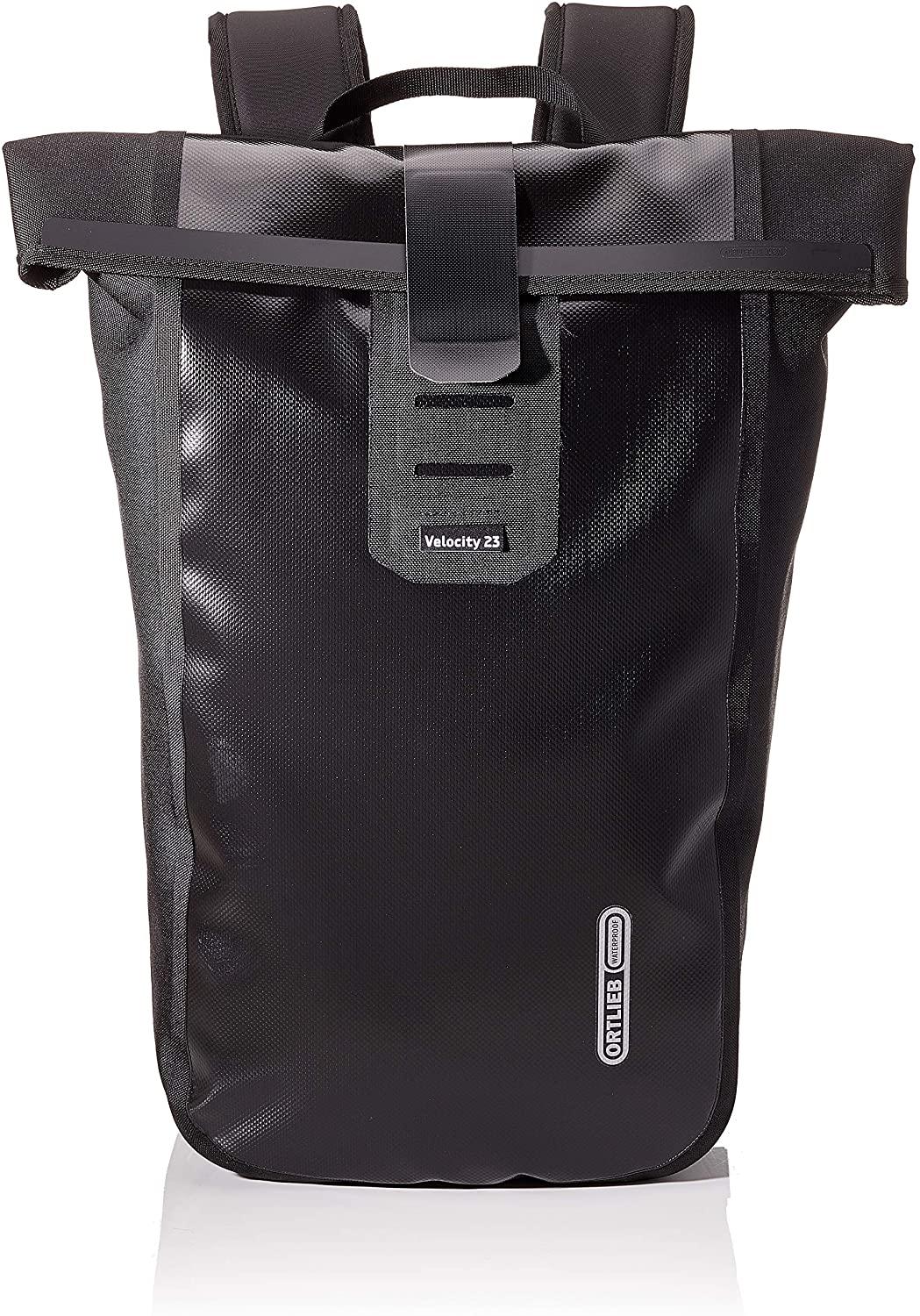 Ortlieb Unisex Velocity Backpacks, unisex_adult, Backpacks, R4020, Black 23 l., standard size