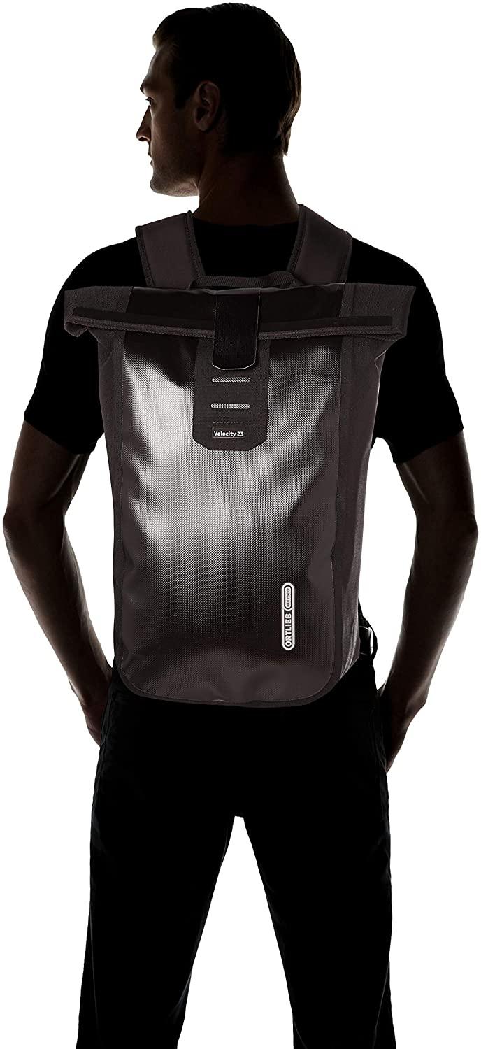 Ortlieb Unisex Velocity Backpacks, unisex_adult, Backpacks, R4020, Black 23 l., standard size