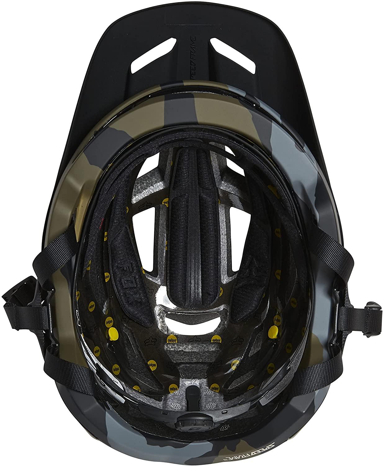 Fox Racing Speedframe Pro Helmet Green Camo, S