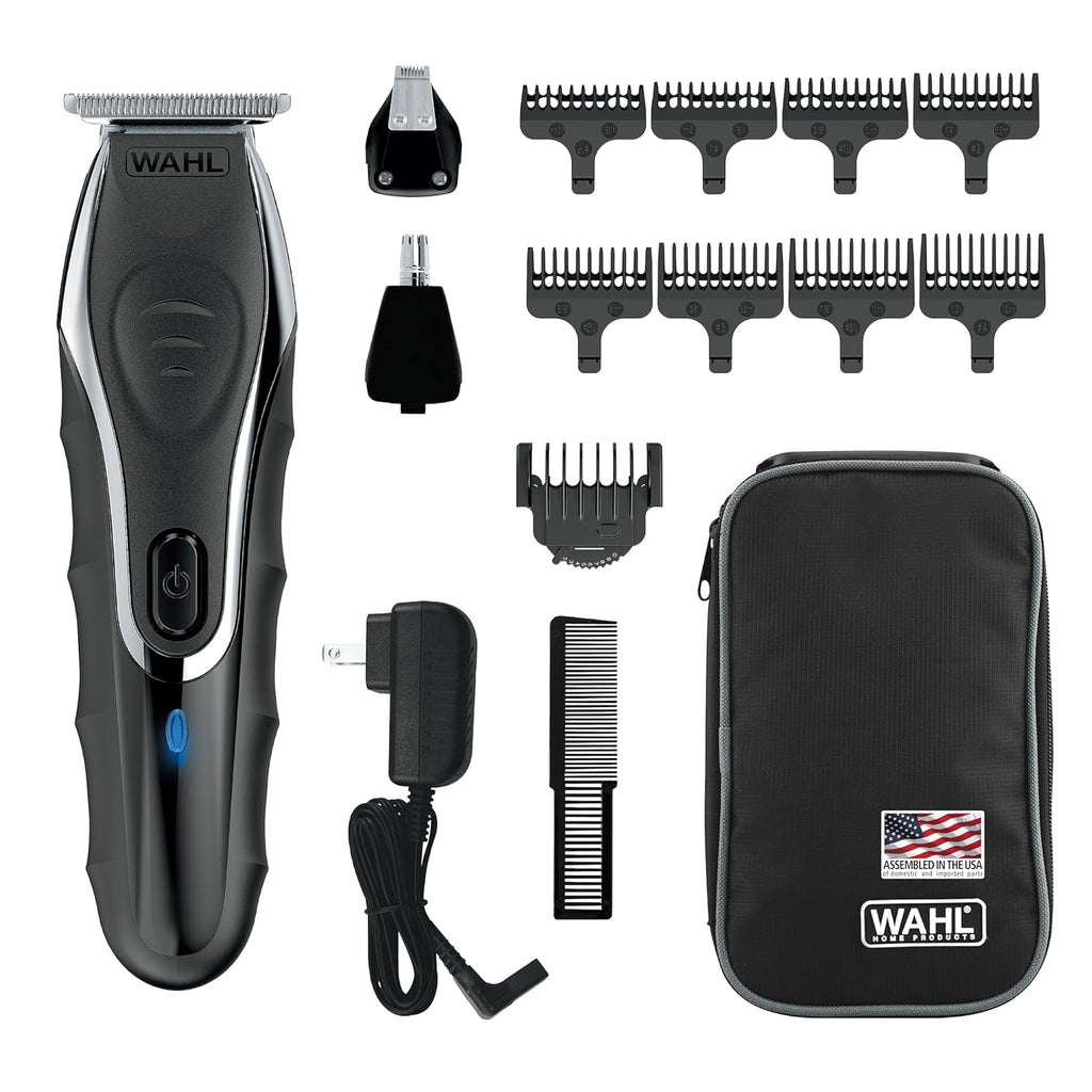 Wahl 9860-700 GroomsMan Pro All-in-One Rechargeable Men's Grooming Kit