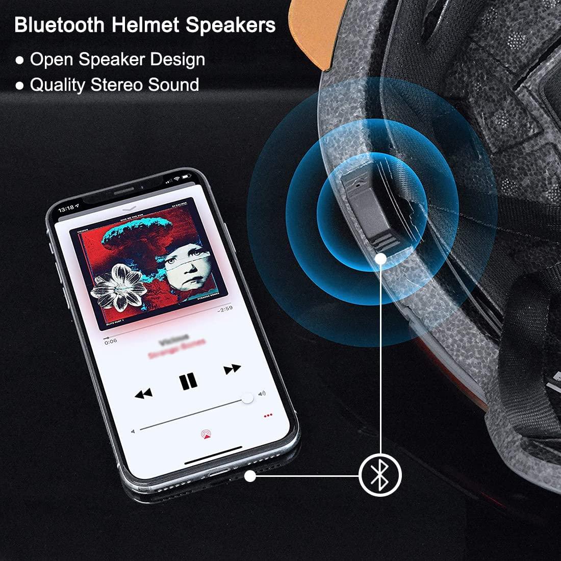 LIVALL Smart Bike Helmet with Auto Sensor LED,Turn Signal Tail Lights,Connects via Bluetooth, Certified Comfortable Cycling Helmet