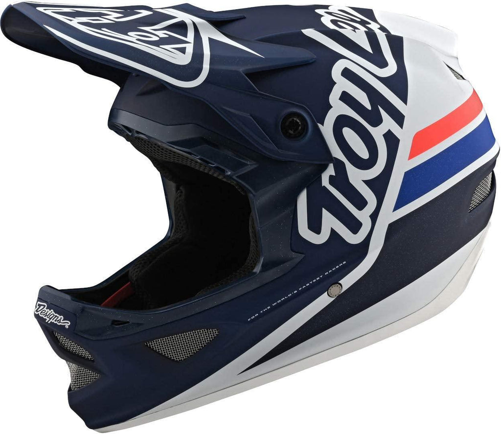 Troy Lee Designs D3 Fiberlite Silhouette Adult Off-Road BMX Cycling Helmet