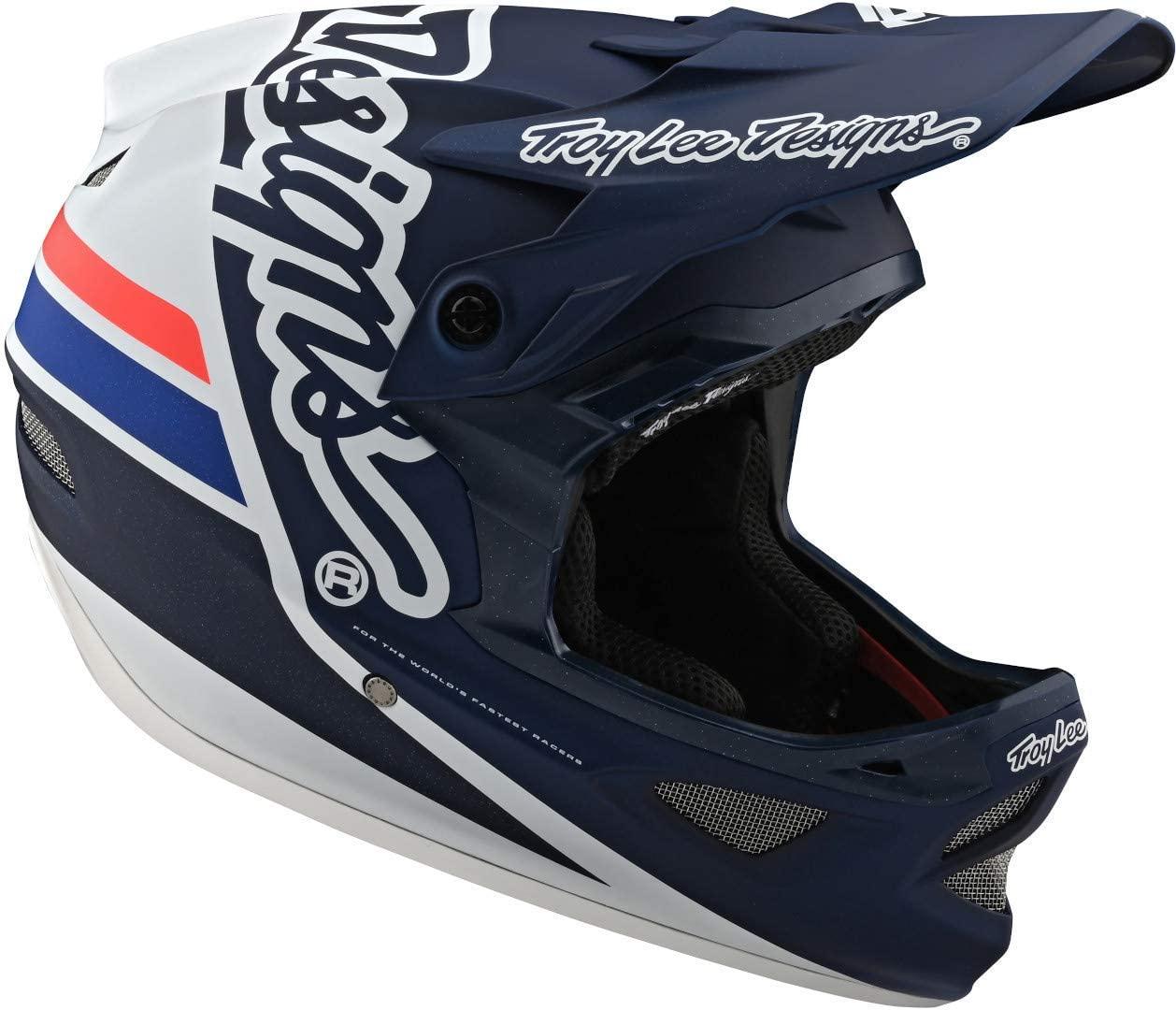 Troy Lee Designs D3 Fiberlite Silhouette Adult Off-Road BMX Cycling Helmet