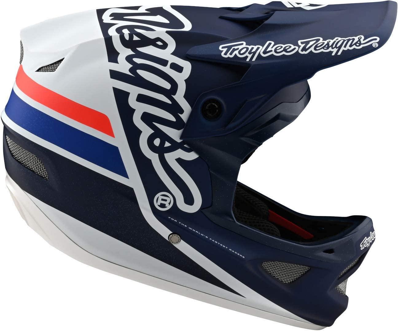 Troy Lee Designs D3 Fiberlite Silhouette Adult Off-Road BMX Cycling Helmet