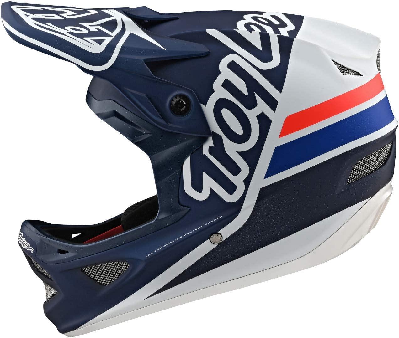 Troy Lee Designs D3 Fiberlite Silhouette Adult Off-Road BMX Cycling Helmet