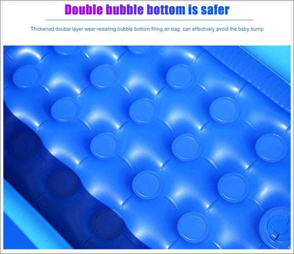 Outdoor Kids Swimming Pool,PVC Abrasion-Resistant Inflatable Swimming Pool,Family Swimming Pool Above Ground, Paddling Pool Tub for Ages 3+,210cm