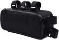 Bike Bag Oxford Fabric Bicycle Beam Bag Bike Battery Controller Hanging Bag Bicycle Frame Bag with Waterproof Zipper Professional Bicycle Accessories Bicycle Accessories ( Color : 29X11X8cm )