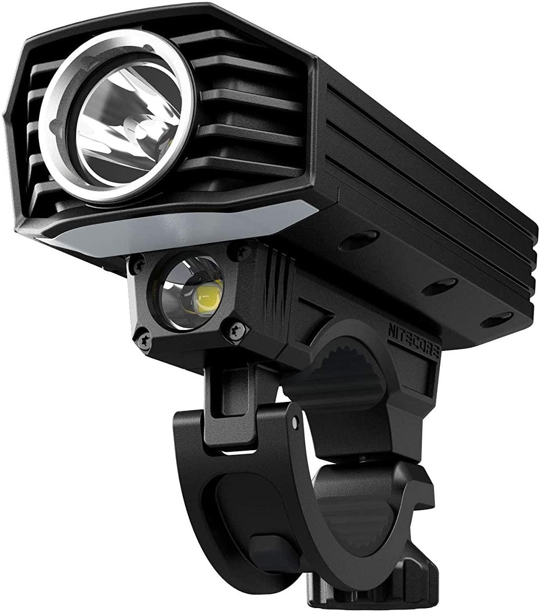 Nitecore BR35 1800 Lm USB Rechargeable Dual Distance Beam Bike Light, Adult-Men