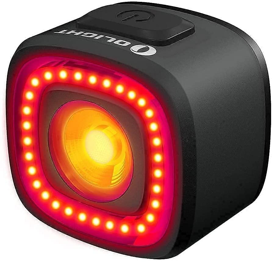 OLIGHT RN 120 Bike Lights, 120 Lumens Tail Light 260 Degree Visibility, Bundle RN 1500 Rechargeable Bike Headlights 1500 Lumens for Road Urban Cyclists