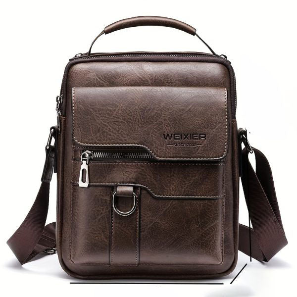 Crossbody Bag Women's Shoulder Bag  Leather Vertical Hand Business Women's Casual Leather Bag Satchel Bag For Women