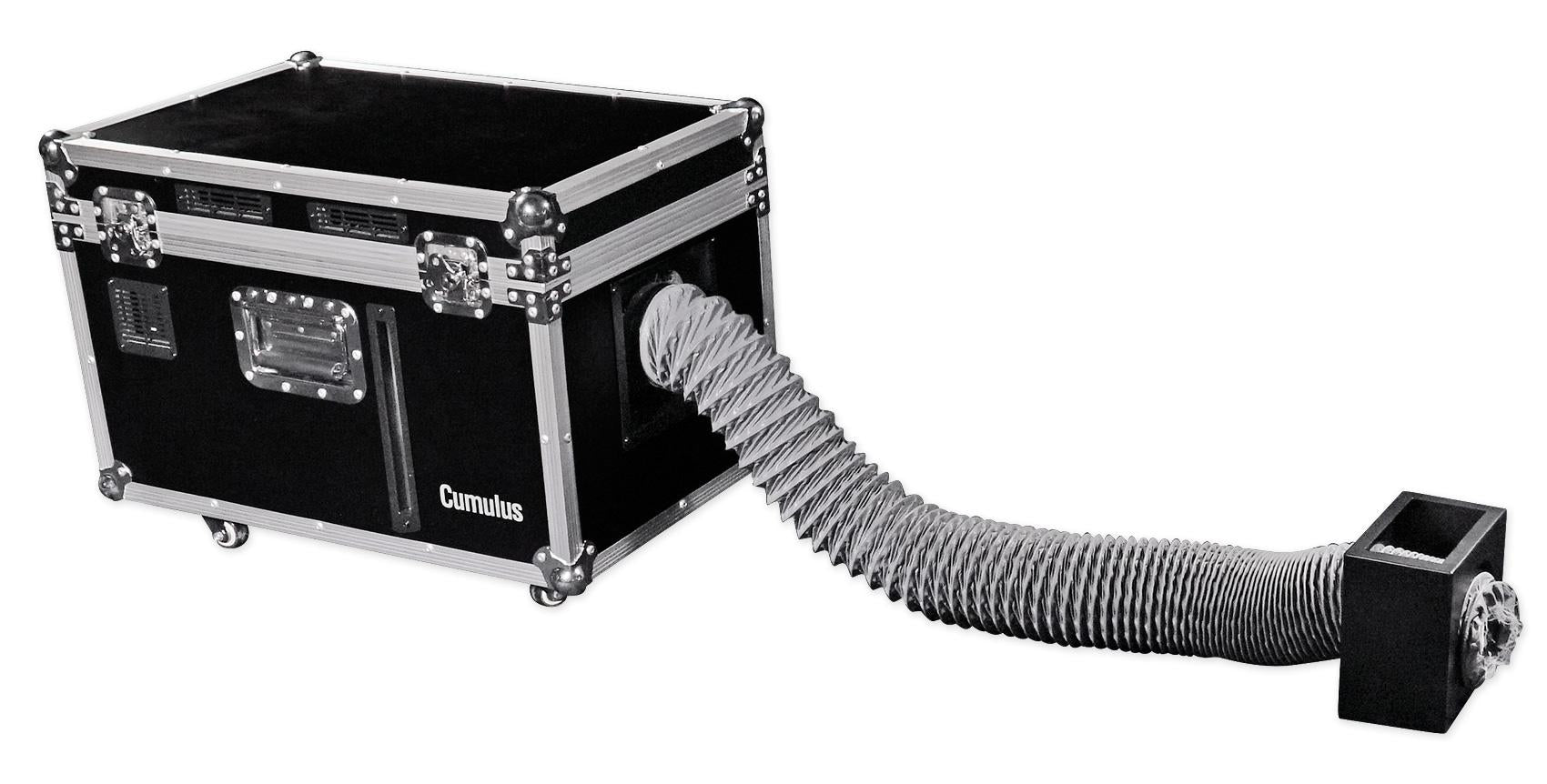 Chauvet DJ CUMULUS Fog Machine Pro DMX Fogger w/ Road Case + (14) Gallons Fluid