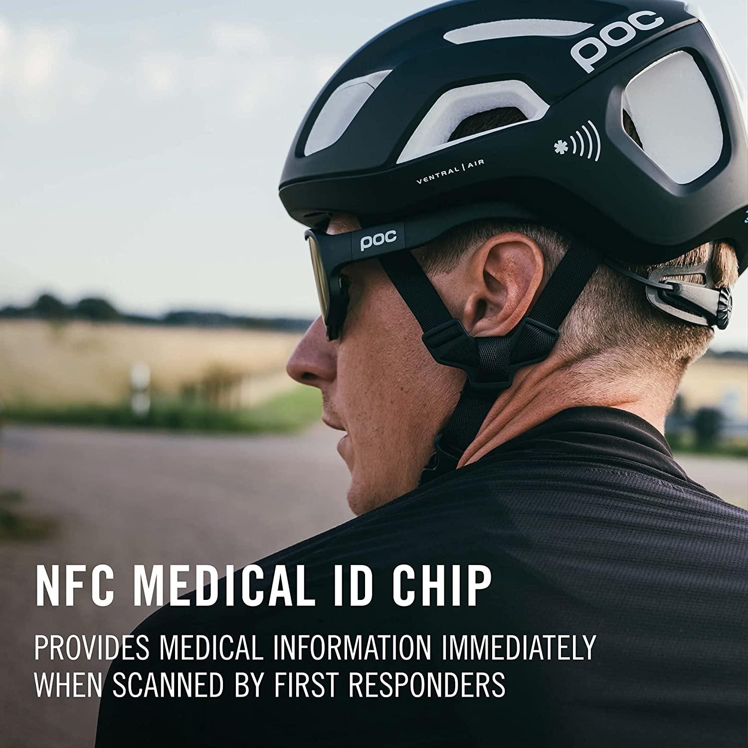 POC, Ventral Air Spin NFC Bike Helmet for Road Cycling
