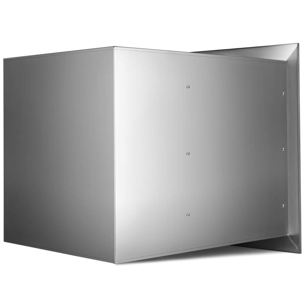 BBQ ISLAND / OUTDOOR KITCHEN DRAWER  STEEL NARROW TRASH DRAWERS 18"x23"