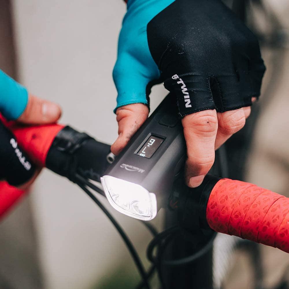 Magicshine ALLTY 2000 Bike Headlight with Independent DRL Daytime Running Light. Powerful MTB Light with 2000 Lumens. Spot/Flood Beam Patterns with 3500 mAh Removable Battery
