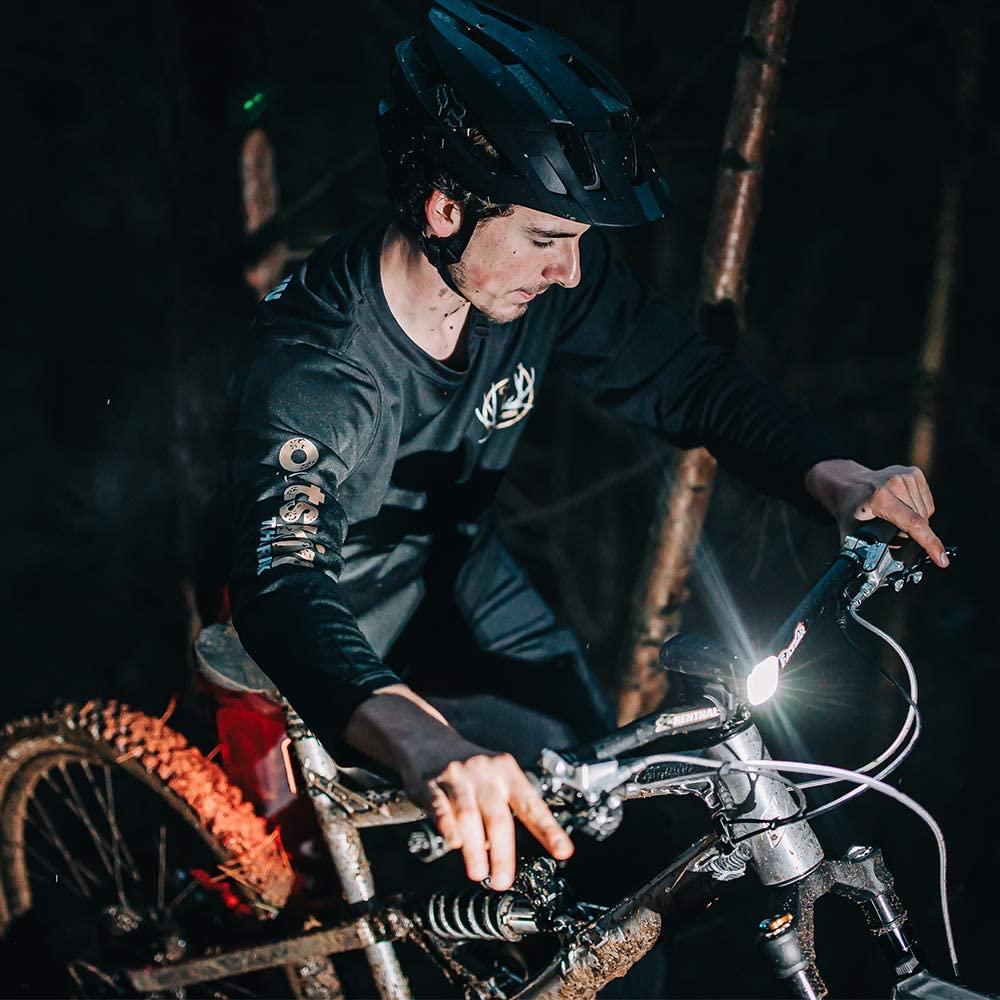 Magicshine ALLTY 2000 Bike Headlight with Independent DRL Daytime Running Light. Powerful MTB Light with 2000 Lumens. Spot/Flood Beam Patterns with 3500 mAh Removable Battery