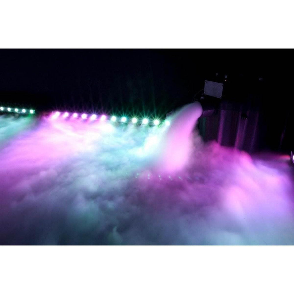 Chauvet Nimbus Dry Ice Fog Machine + American DJ Flurry Snow Machine with Remote