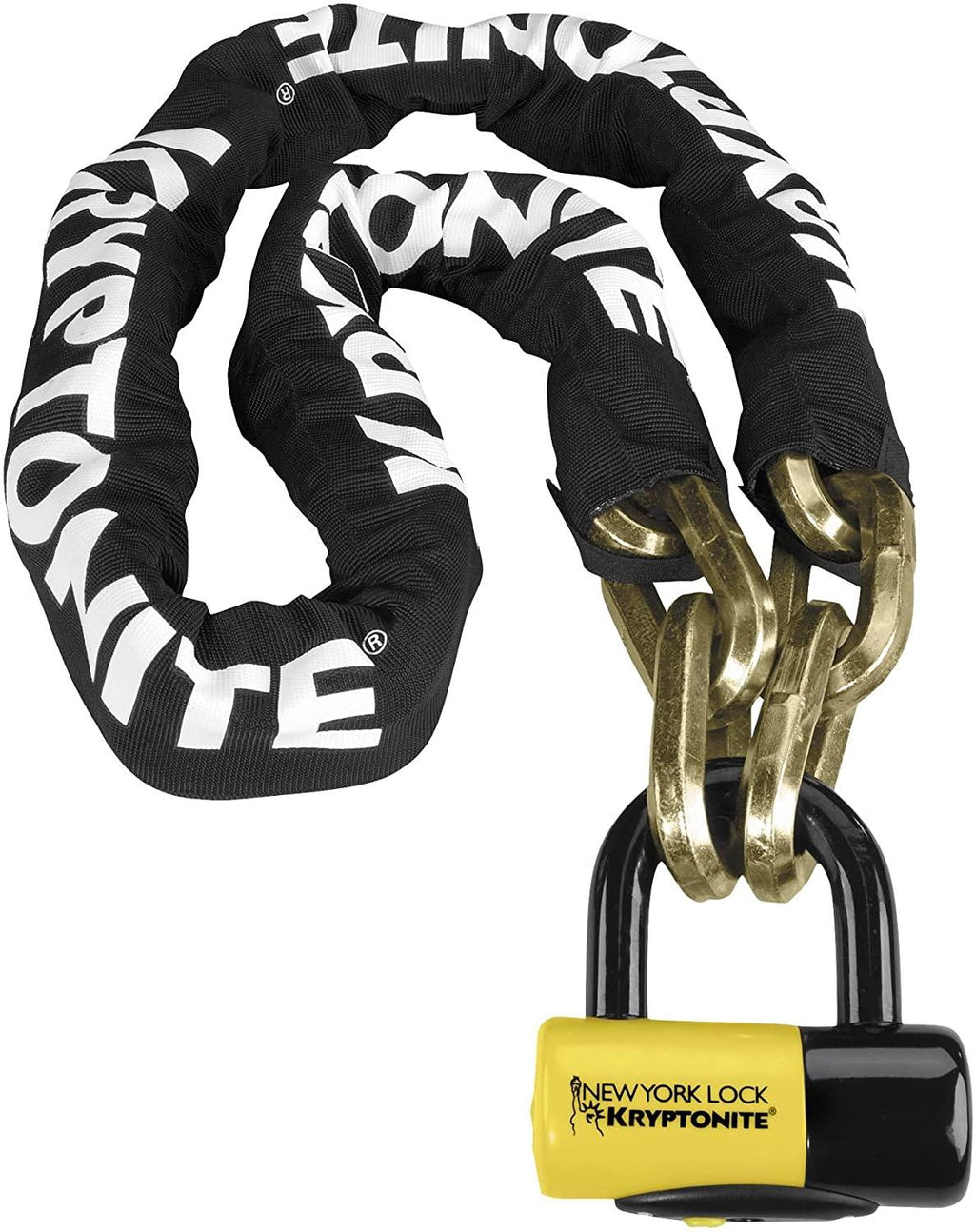 Kryptonite 5ft. Fahgettaboudit Chain and New York Disc Lock
