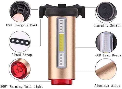 NCRD Bike Tail Light High Attention Grabbing Taillight Ultra Long Run Time Universal Mount Taillights Waterproof Rear Bicyle Light, Safety Warning Lights Bicycle Riding Decorative Lights Easy to Insta